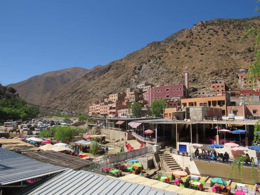 Ourika valley & atlas mountains guided tour from Marrakech - Hiking toward the Ourika waterfalls