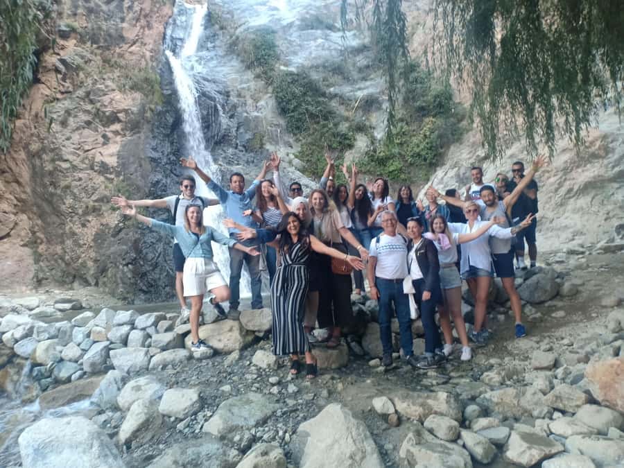 Ourika Valley ,Berber villages ,Atlas Mountains + Lunch - Ourika Valley and the river