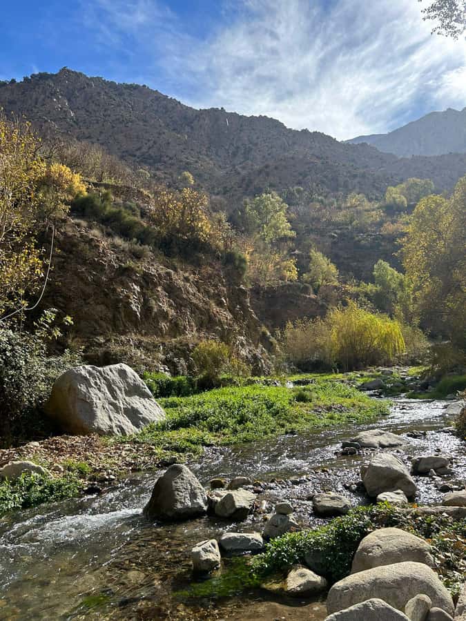 Ourika Valley ,Berber villages ,Atlas Mountains + Lunch - Pickup from the medina and the ride into the mountains