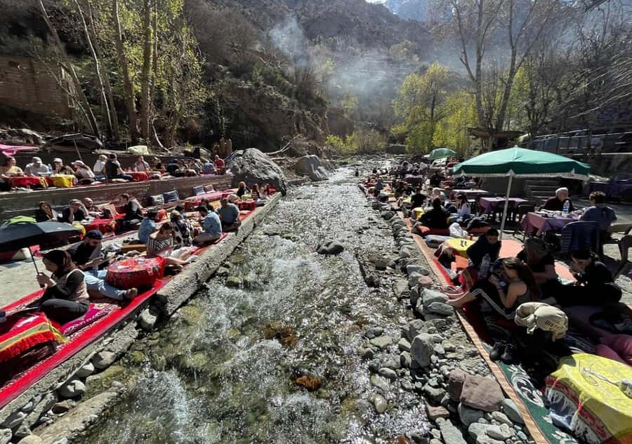 Ourika Valley Day trip: Hike, waterfall, lunch and Relax - The Atlas Mountains stop and the argan oil cooperative