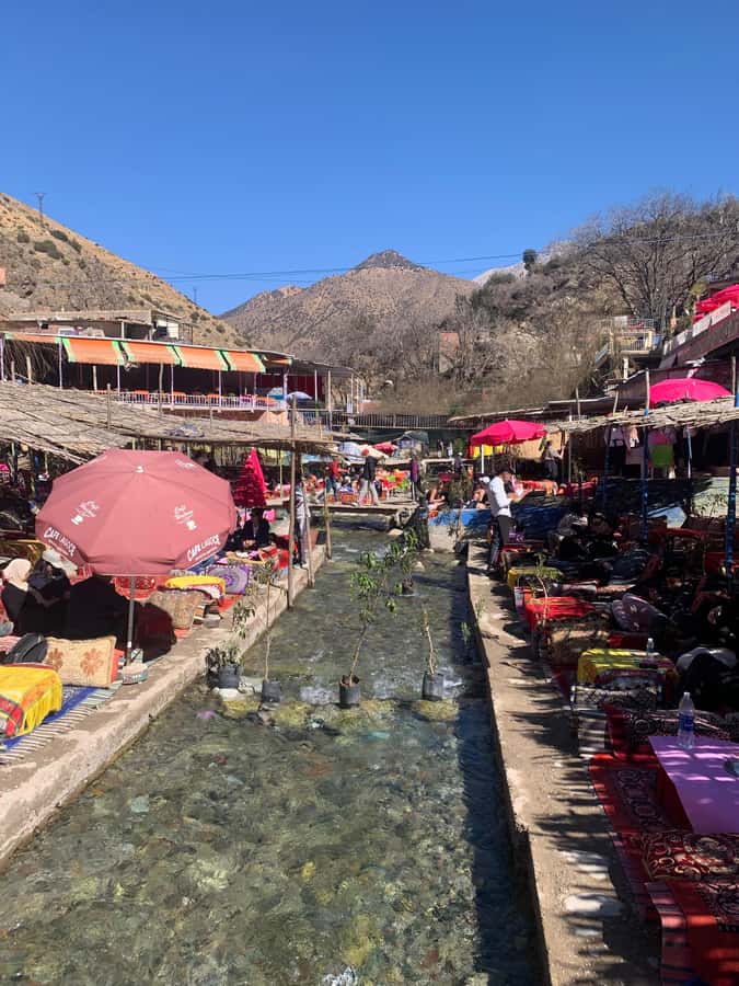 Ourika Valley Waterfalls Day Trip From Marrakech - Walking to the waterfalls above Setti Fatma