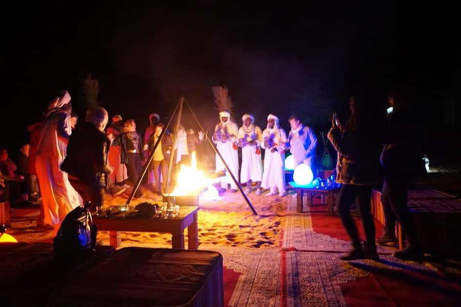 Overnight in Luxury Tent in Desert Camp Erg Chebbi Merzouga - Arriving at Erg Chebbi and parking your car