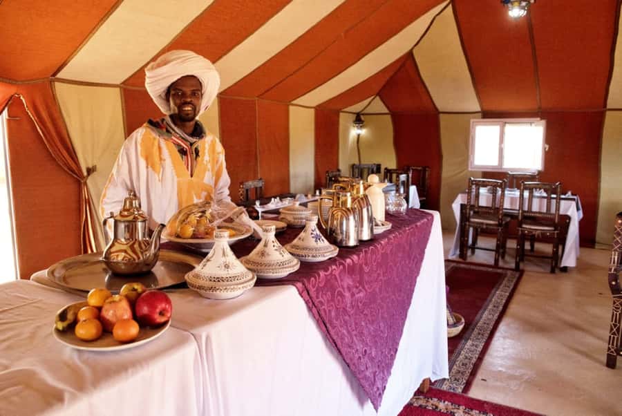 Overnight in Luxury Tent in Desert Camp Erg Chebbi Merzouga - What the $117 price really buys you
