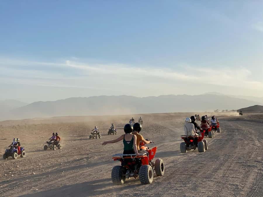 package: Agafay dinner, Sunset, show , Quad or Camel Ride - Why Agafay works for a short desert outing