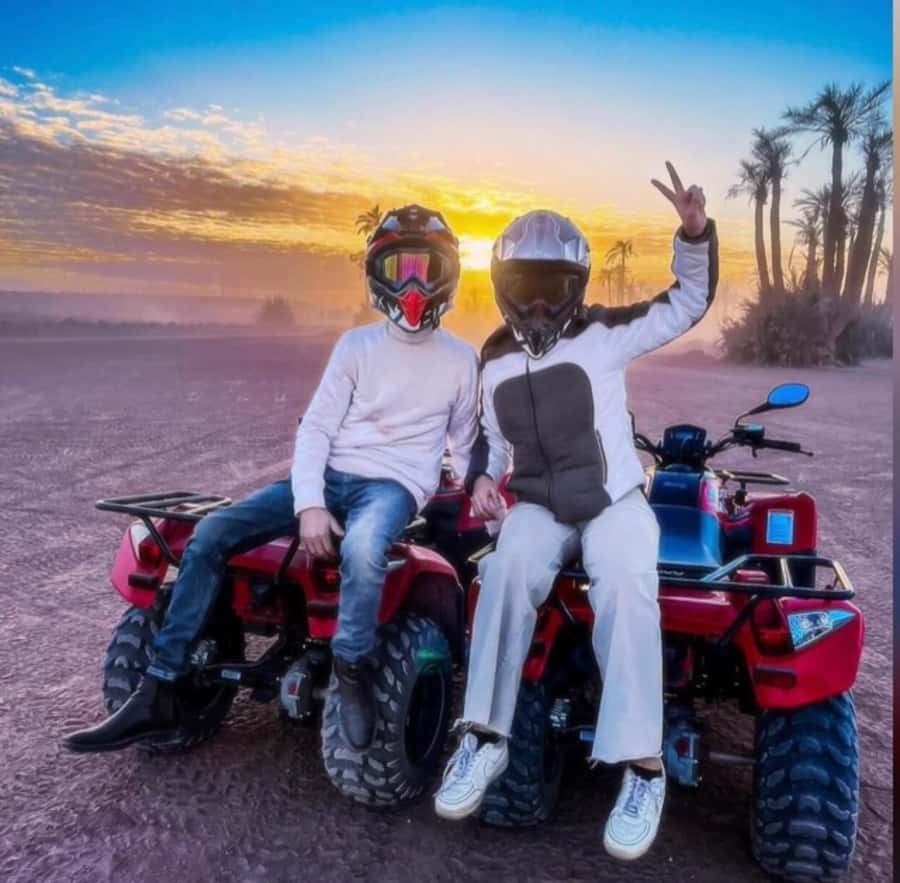 Palmeraie Marrakech Camel Ride & Quad Bike Package Exprience - Riding the Palmeraie by quad