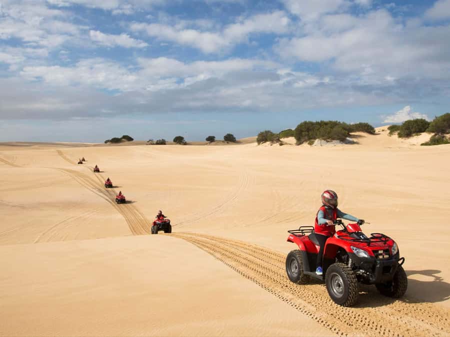 Paradise Valley & Desert Dunes with Camel Ride and quad bike - The drive to Paradise Valley