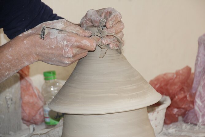 Pottery and Mosaic Workshop in Fes Led by Local Artisans - The pottery session: clay, wheel, and Moroccan forms