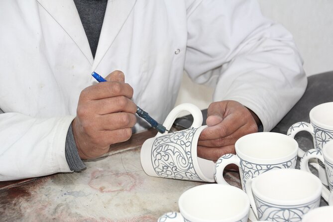 Pottery and Mosaic Workshop in Fes Led by Local Artisans - Making a Zellige mosaic square