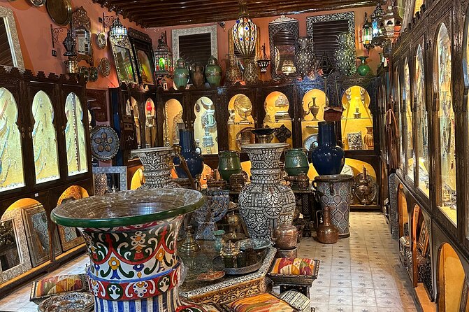 Private 10 days Tour From Casablanca Via Desert - Day 4: Fes medina, madrasa, leather, and pottery