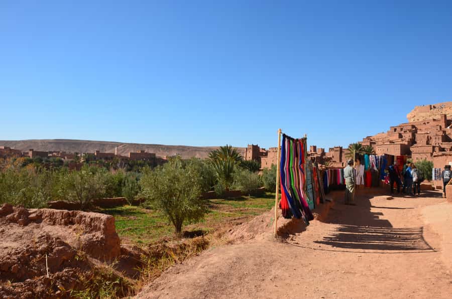 Private Day Trip To Ouarzazate & Ait Ben Haddou Kasbah - Entering Aït Ben Haddou’s earthen lanes