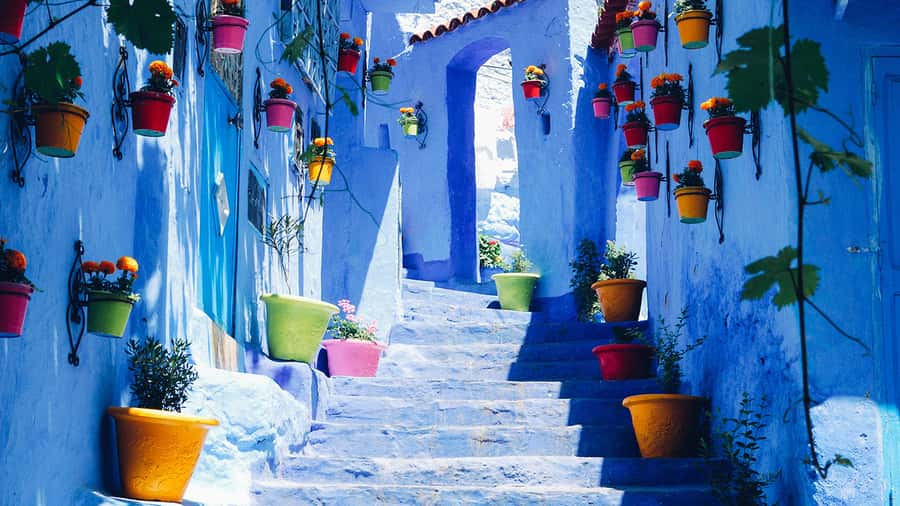 Private - Day Trip to the Blue City of Chefchaouen - Entering Chefchaouen’s blue medina