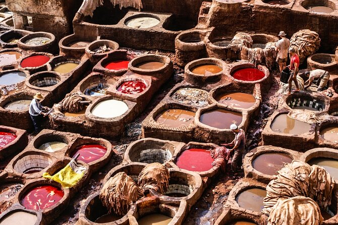 Private guided tour of Fez with lunch from Casablanca - Chouara Tannery and the working medina