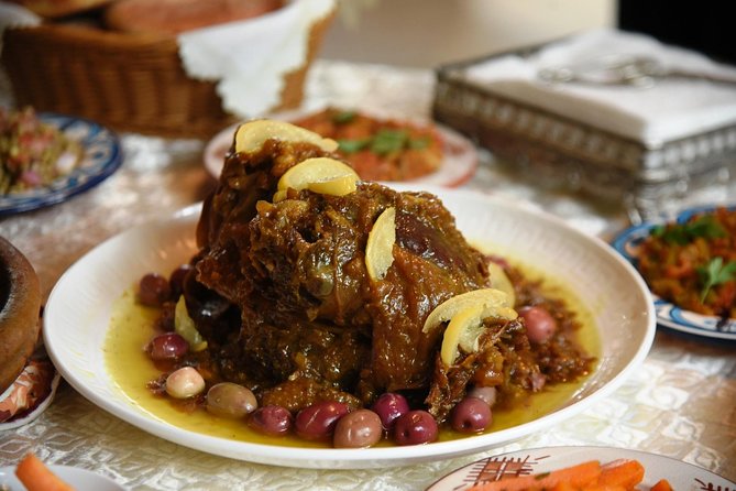 Private Market Tour & Cooking Class in Casablanca with Transfers - A home-cooked meal with several Moroccan courses