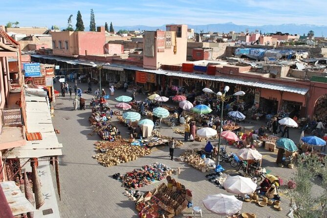 Private Marrakech excursion, camel ride or quad from Casablanca - Souk Semmarine and the Medina’s working lanes