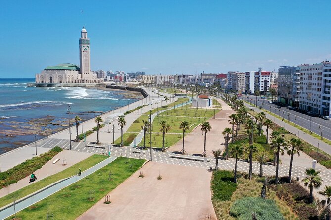 Private Tour of Casablanca with Hassan II Mosque Entry Ticket - Arab League Park and Notre Dame de Lourdes
