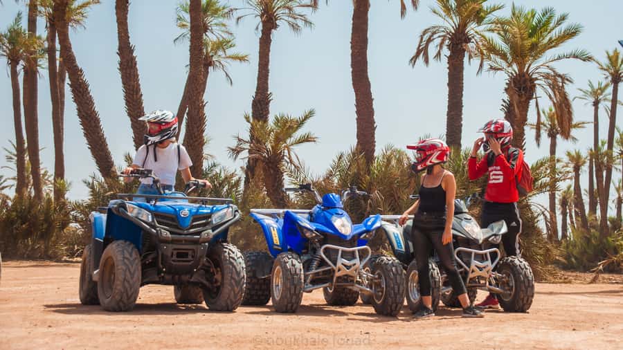 Quad Bike Activity in Marrakech Palmeraie - The hotel pickup sets the tone
