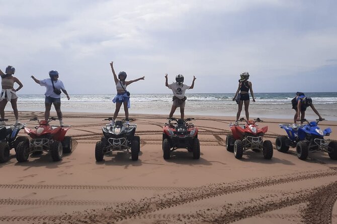 Quad Bike and Sandboarding on Sand Dunes Wild Beach - Who will enjoy this Agadir adventure most