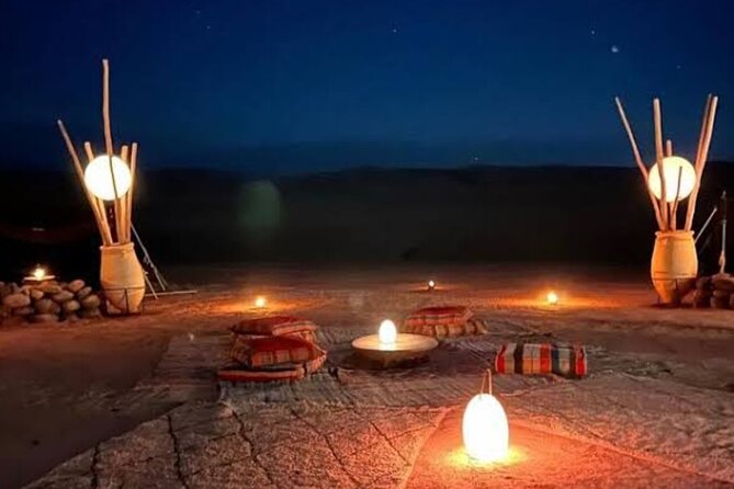Quad Bike & Camel Ride & Dinner Show In Agafay Desert - The camel ride and sunset pause