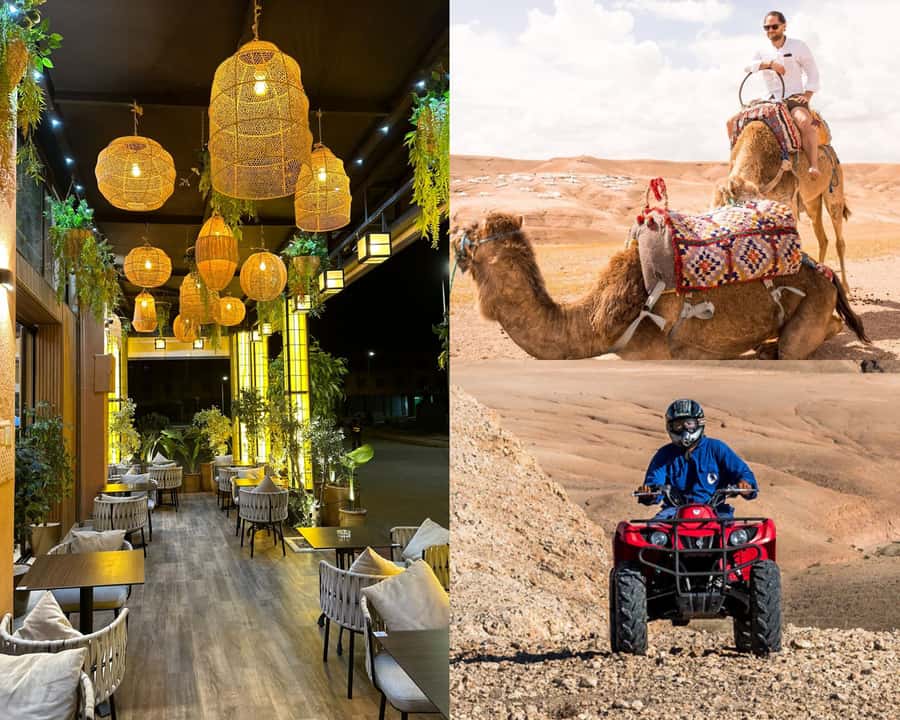 Quad bike & Camel ride in Agafay with dinner at Chouf L’or - Key points to know before you book