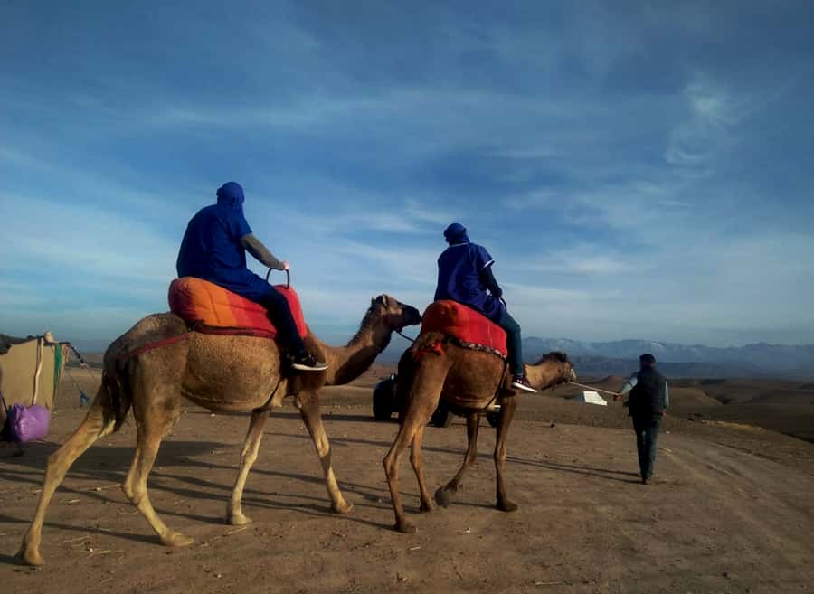 Quad bike & Camel ride in Agafay with dinner at Chouf L’or - Leaving Marrakech for the Agafay Desert