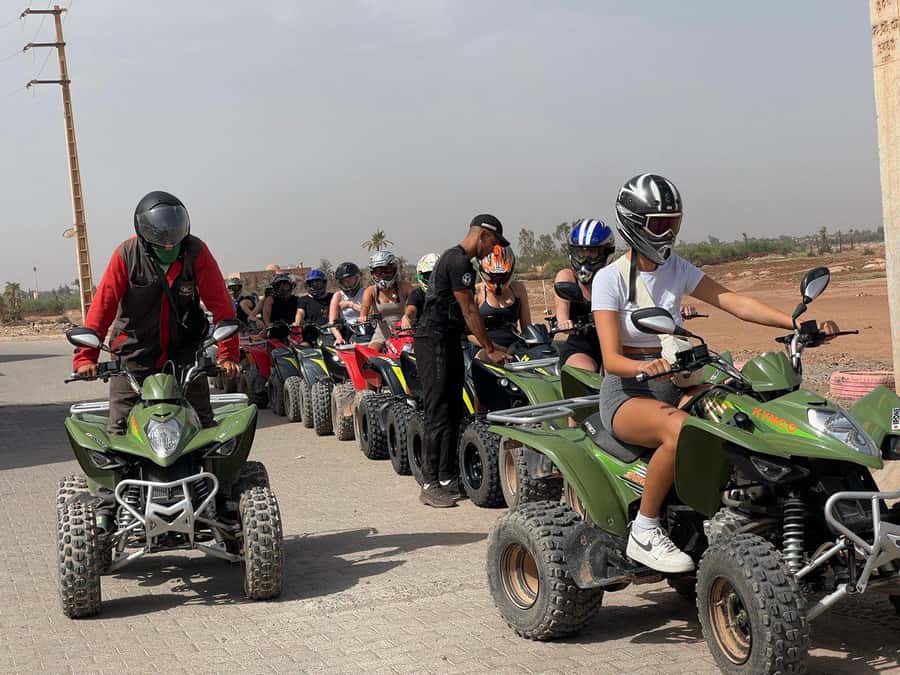 Quad biking in Marrakech's desert palm grove - Leaving Marrakech for the Palmeraie