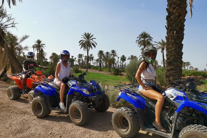 Quad, camel and dinner with show in the desert of Agafay - Tea, cookies, and a pause in the heat