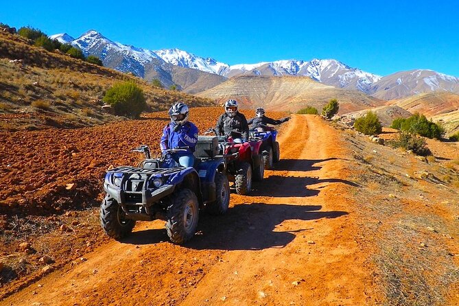 Quad Ride In The Agafay Desert - The return route and sunset views