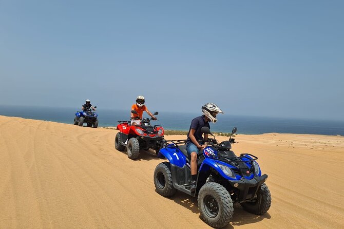 Quad to the Sand Dunes and Wild Beach - Reaching Sidi Toual beach