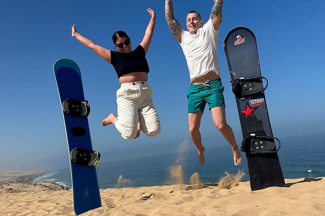 Sandboarding with Panoramic Views of the ocean and Agadir Desert - Key Points Before You Book