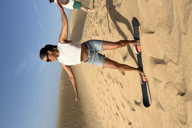 Sandboarding with Panoramic Views of the ocean and Agadir Desert - Why Tamri Sandboarding Feels Different