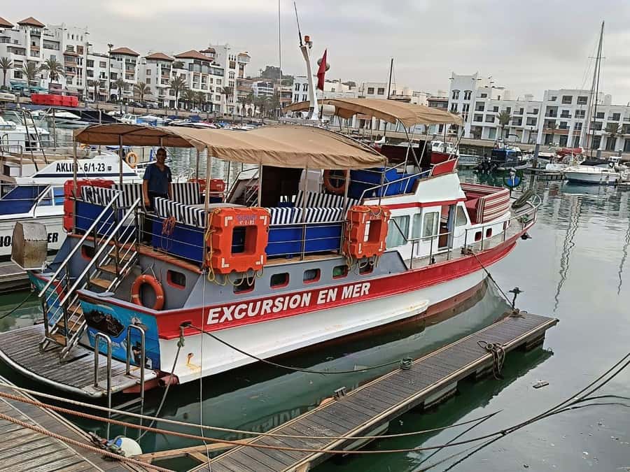 Sea excursion with BBQ, fishing, and swimming - A Four-Hour Atlantic Outing From Agadir