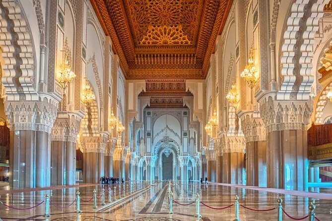 Skip the line Hassan II Mosque guided Tour entry tickets included - What the 45-minute mosque visit includes