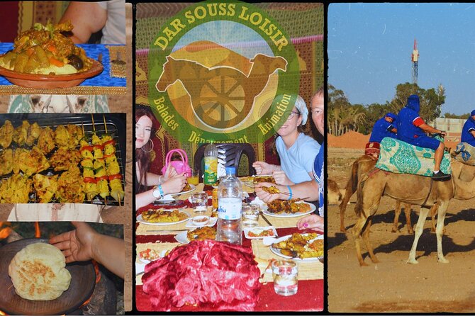 Sunset camel ride and barbecue dinner in Agadir - From an Agadir hotel to the camel ranch