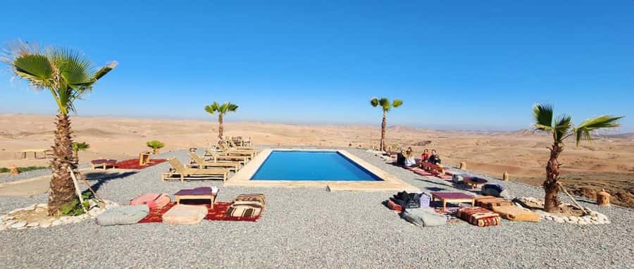 Sunset Camel Ride in Agafay Desert with dinner and pool - Sunset over Agafay, with time for photos