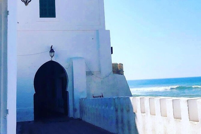Tangier Private Tour :Medina ,souks, kasbah, caves & camel ride - Entering the Medina through Place du 9 Avril