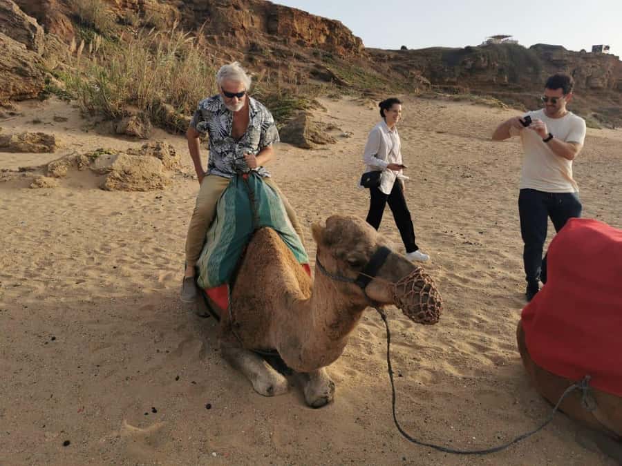 Tangier: sunset, tea, camel ride, Cape Spartel and caves. - Timing problems to guard against