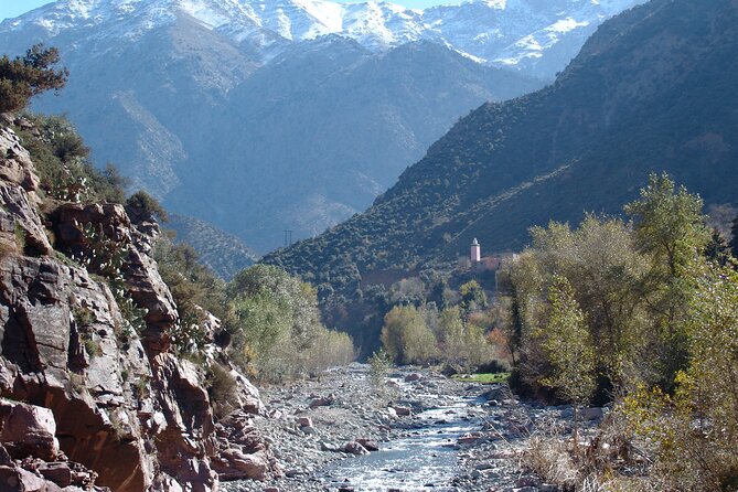 The Ourika valley for a day trip - Following the Ourika River through village country