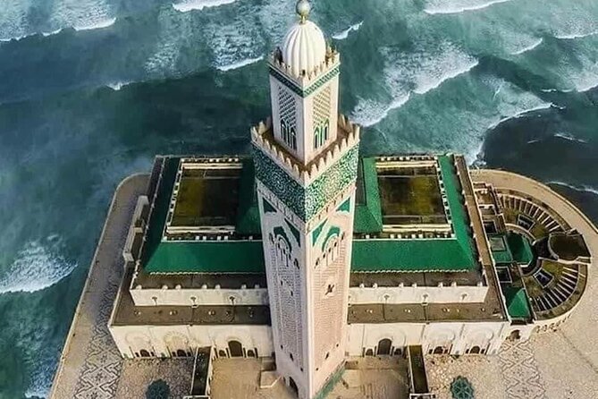 Tour of Casablanca from cruise or hotels, guided tour. - Hassan II Mosque gives the tour its reason to exist