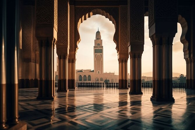 Visit Casablanca from the port or hotels - Royal Palace and Habous show two sides of Casablanca